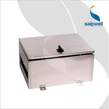 Saipwell Factory Impermeable IP66 Proyecto exterior Caja de conexiones de acero inoxidable Caja de conexiones de acero inoxidable estándar
